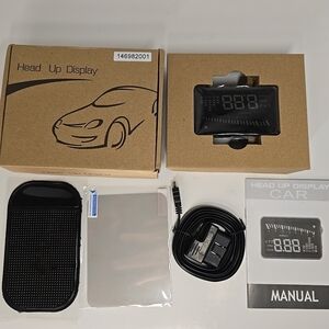 Car HUD Digital Speedometer Projector Head Up Display New